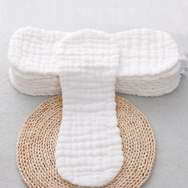 1620195114210.jpg Baby Diapers Cotton Gauze Washable Diapers Newborn 12-Layer Peanut Type Diapers Baby Cotton Meson Washable - Image 1